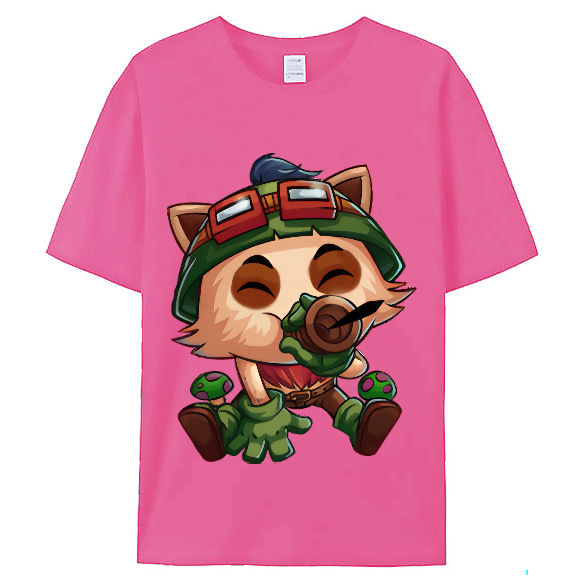 （画像用） リーグ・オブ・レジェンド League of Legends LOL レディースカジュアルプリントTシャツ（綿100％）